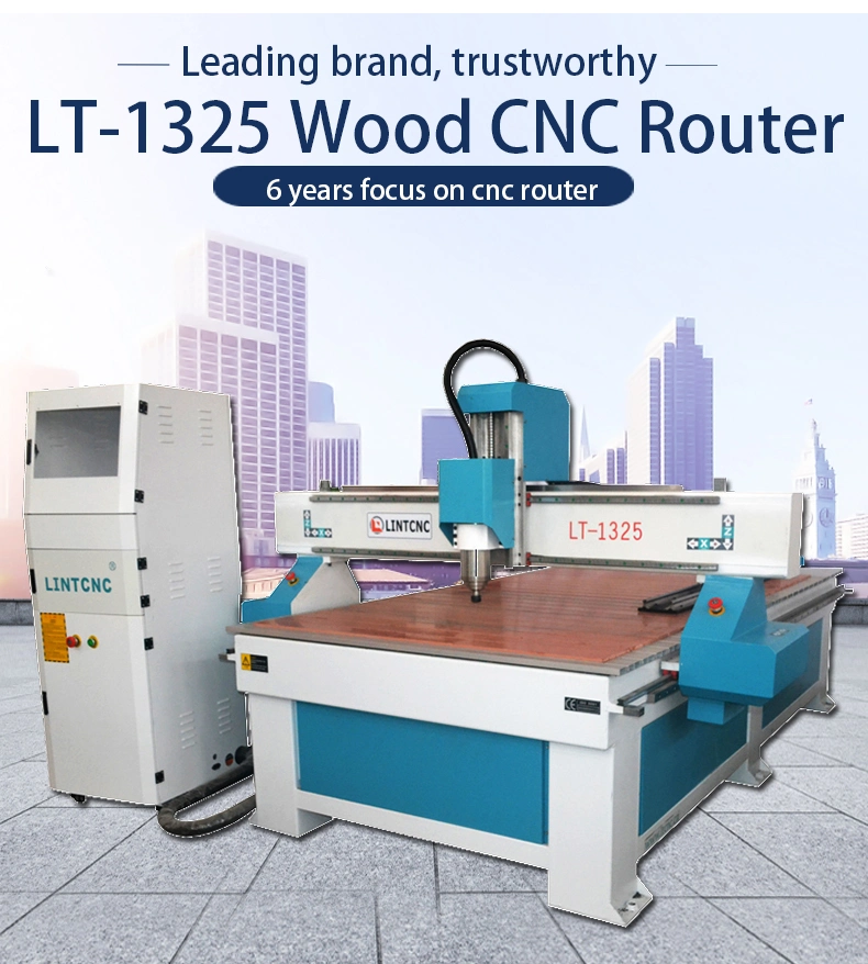 4X8 FT 1325 5 Axis Wood Cutting Engraving Carving CNC Router Machine for Wood Metal Steel