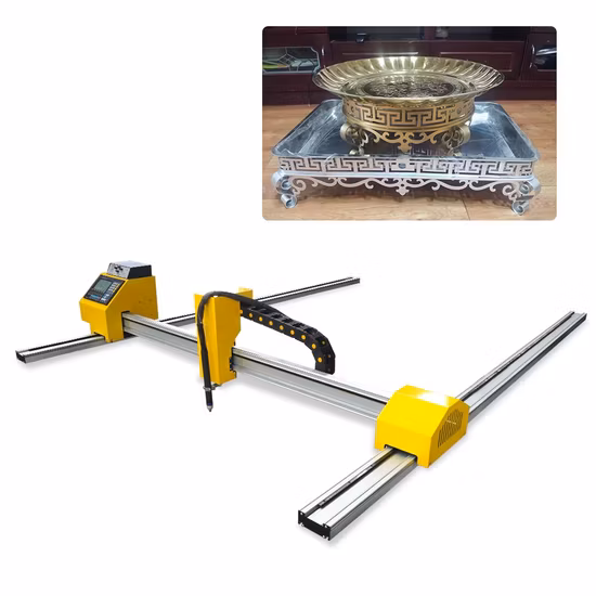 CNC Plasma/Flame Cutting Robot Machine Portable for Metal, Carbon Steel, Aluminum Steel, Metal Alloy, Stainless Steel