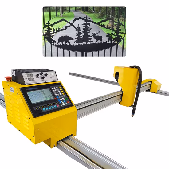 CNC Plasma/Flame Cutting Robot Machine Portable for Metal, Carbon Steel, Aluminum Steel, Metal Alloy, Stainless Steel