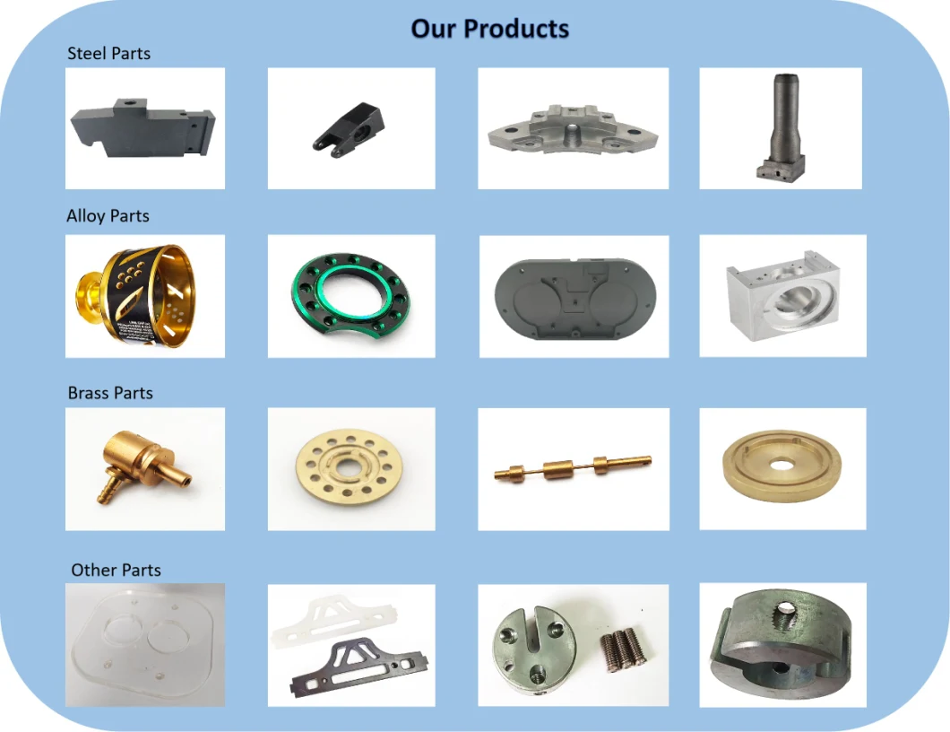 Custom High Precision CNC Machining/Milling/Turning Metal Parts Auto Spare Machinery Parts